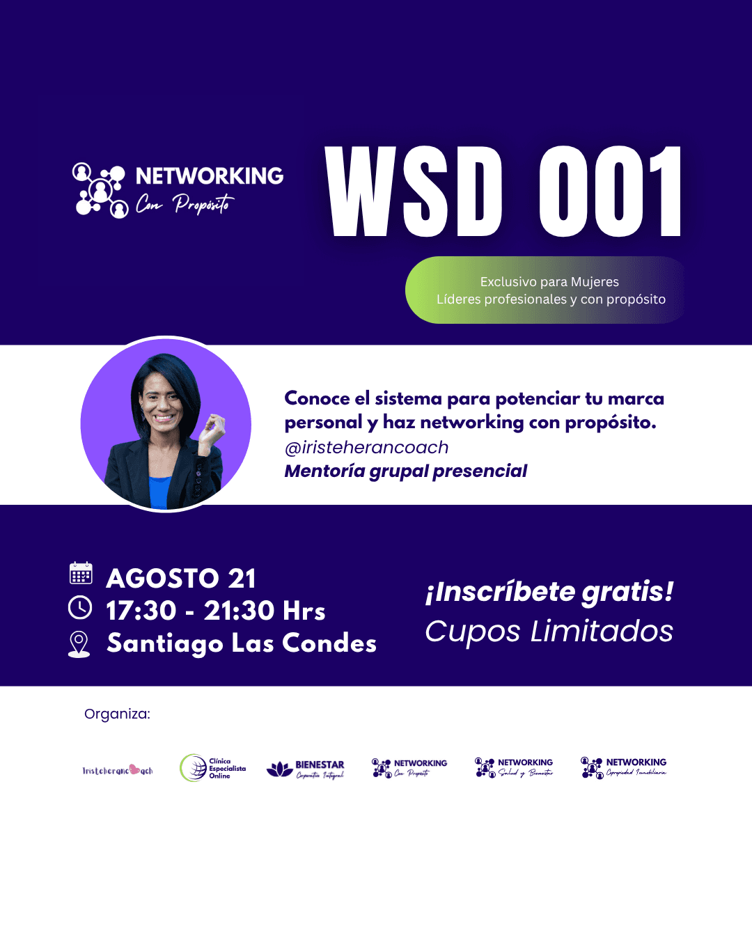 Networking con propósito Mujeres Líderes WSD